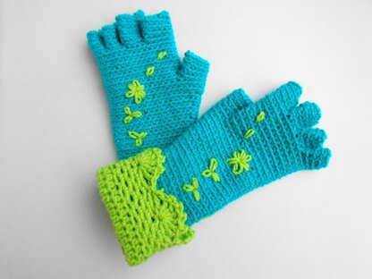 Paloma mittens/ half finger gloves
