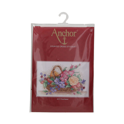 Anchor Floral Basket Cross Stitch Kit