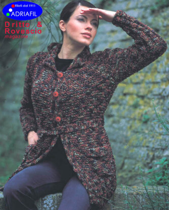 Sky Line Jacket in Adriafil Plum - Downloadable PDF