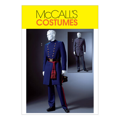 McCall's Men's Civil War Costumes M4745 - Sewing Pattern