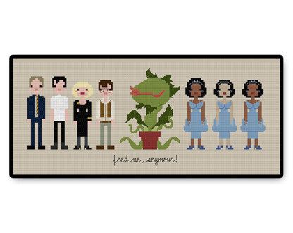 Little Shop of Horrors - PDF Cross Stitch Pattern