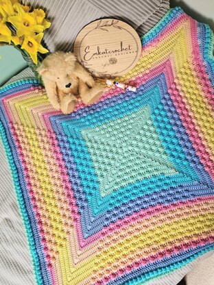 Kaleidobobble Baby Blanket