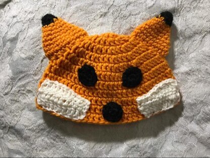 Fox Baby Hat 3-6 months