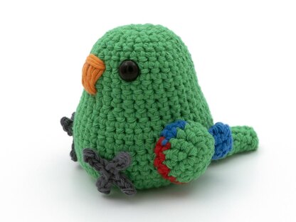 Amigurumi Eclectus Parrot