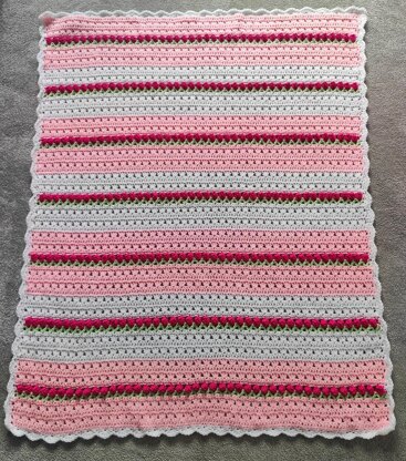 Granny's Tulips Blanket