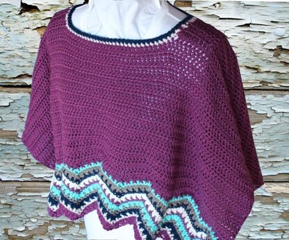 Boho Style Poncho or Cape