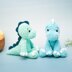 Dinosaur amigurumi plushie