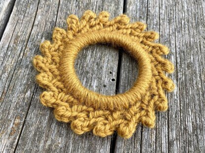 Sunflower Scrunchie