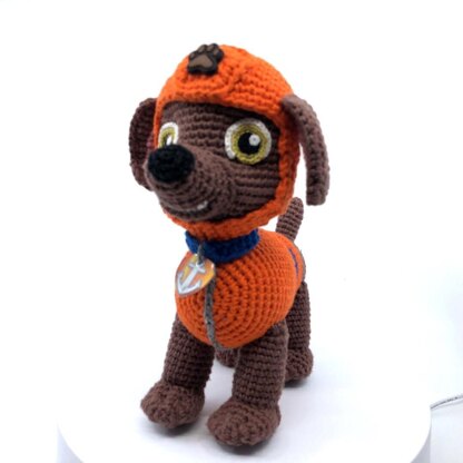 Paw Patrol Zuma crochet pattern