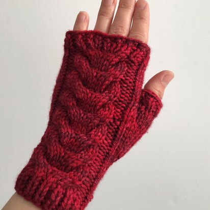 Floranna Fingerless Mitts