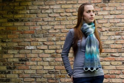 Gazania Scarf