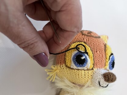 Knitting patternPrincess Fox Finley