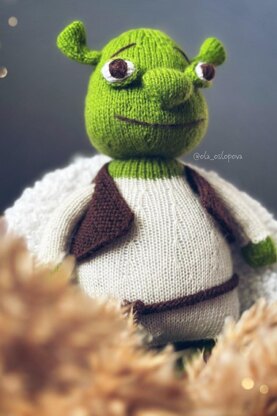 Shrek Knitting Pattern