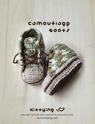 Camouflage Baby Sneakers