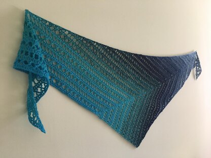 Diving Deep Shawl