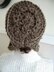 517, SNUGGLY  crochet WOOLY HOOD HAT, age 5 to adult