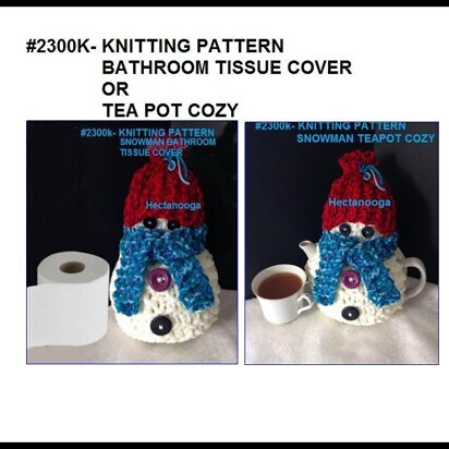 2300K-Snowman Tea Cozy