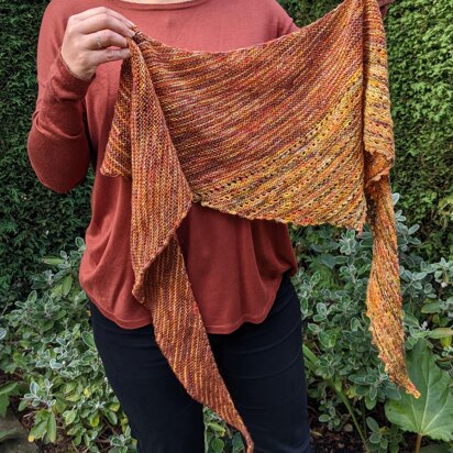 Fading Leaves Shawl