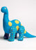 McCall's Dinosaur Plush Toys and AppliquÃ©d Quilt M7553 - Paper Pattern Size One Size Only