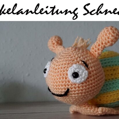 Amigurumi Häkelanleitung Schnecki ♥