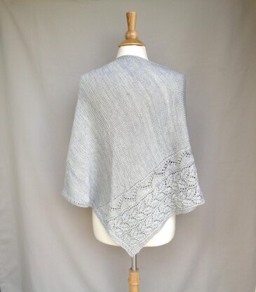 Silver Frost Shawl