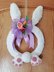 Crochet Bunny Wreath