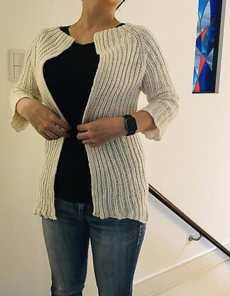 Light linen cardigan