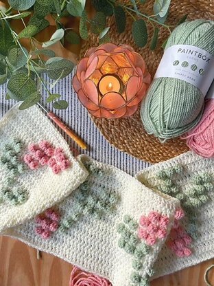 Spring Blossoms Blanket