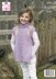 Girls’ Tabards in King Cole Majestic DK - 4927 - Downloadable PDF