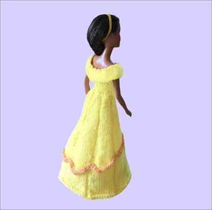 Barbie doll Belle outfit