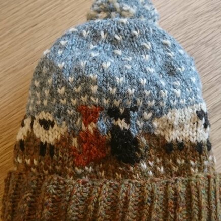 Baable hat, with Sheep Dogs #2