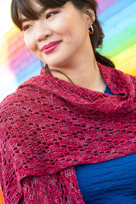 Kassel Shawl in Berroco Tillie - Downloadable PDF