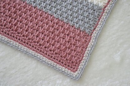 Jamie Moss Stitch Baby Blanket