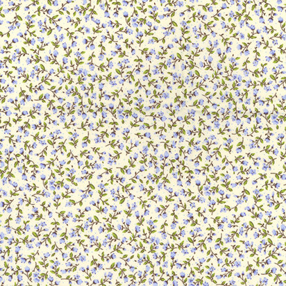 Rose & Hubble Cotton Poplin Printed - Ditsy Floral Lilac