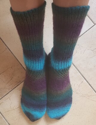 Herrensocken "twisted"