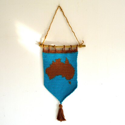 Mini Australia Wall Hanging