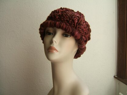 Chunky Cable Effect Scarf with Hat, Fingerless mittens and Bangle Variations