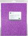 Arc Crafts ETC Papers Non-Shed Glitter Cardstock 8.5"X11" 10/Pkg - Amethyst