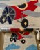 Airplane Baby Blanket