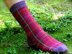 Thistle and Forest Plaid Socks