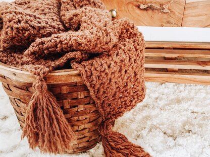 Spiced Cider Throw Blanket