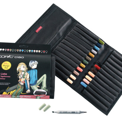 Copic Manga 20 Piece Set Love - Assorted