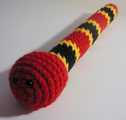 Amigurumi Coral Snake