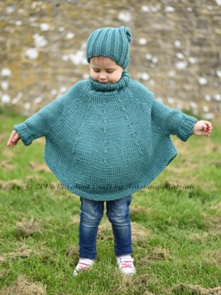 Fascination Poncho and Hat set