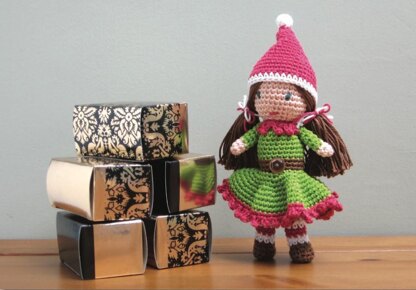 Elle the Elf amigurumi