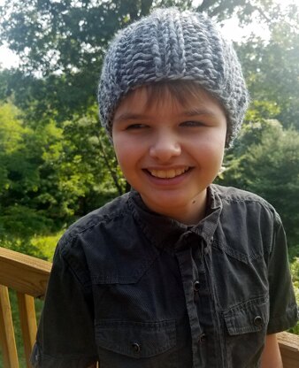 Easy Skull Cap Beanie For Kids