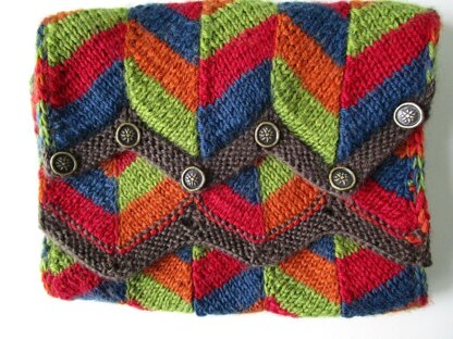 Double Chevron Diamonds Cowl