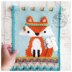 Nordic fox wall hanging