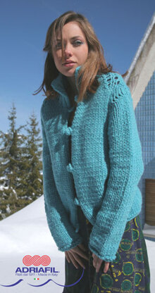 Mite Cardigan in Adriafil Pastello- Downloadable PDF