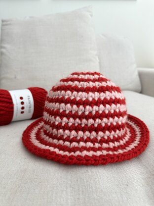 Sweet Striped Bucket Hat